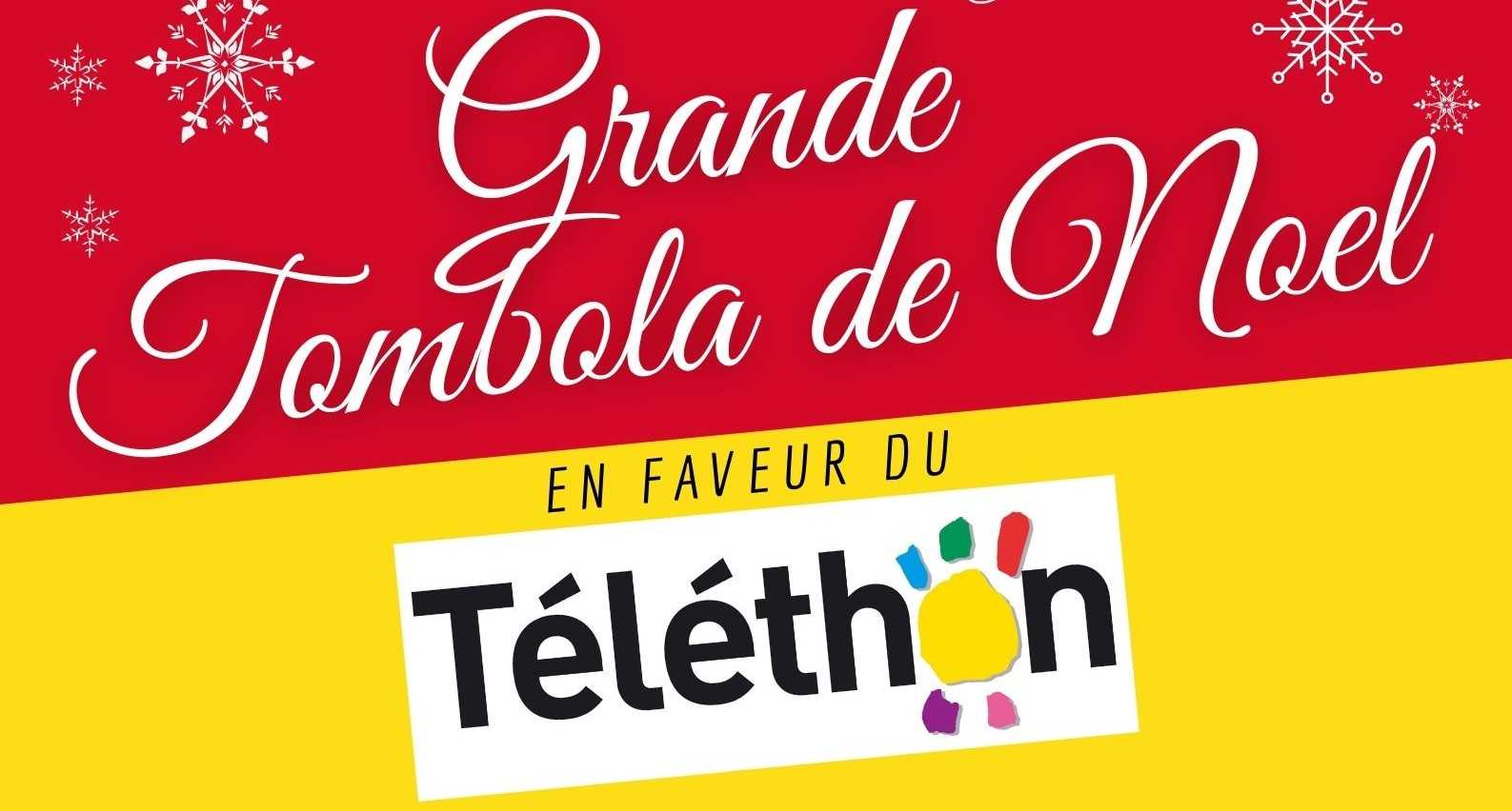 Tombola au profit du téléthon On Participe